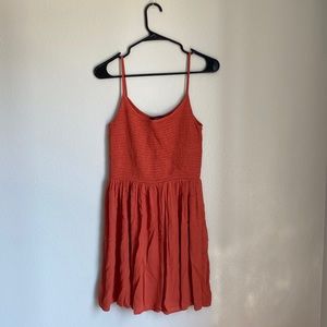 Burnt Orange Sun Dress